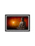 999STORE Fiber framed art painting wall paintings for living room big size gautam buddha with frame lord budha large (Canvas 36X54 Inches Black) BLF36540375