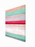 999Store Wooden Stretched Framed Wall art with frames painting for wall abstract canvas paintings Painting home décor Pink and Green Abstract modern stylish room hanging ( Canvas 24X36 Inches Strectched Canvas) FLPSZ231072017042