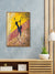 999Store floating frame african couple dance on the floor digital vertical painting for wall (Canvas_Golden Frame_16X24 Inches )Golden012