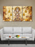 999Store wooden stretched golden lord ganesha wall painting large painting for living room bedroom Wall Hanging Canvas ganesha Painting wall frames for living room
