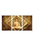 999Store printed Golden Buddha Golden Wall Art buddha wall painting living room big size set of 3 large wall hanging decor( Canvas_30X54 Inches )3FCanvas260