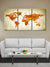 999Store wooden stretched world map frame world map wall decor Classical World map big paintings for home decorWall Hanging Canvas Painting wall frames for living room