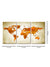 999Store wooden stretched world map frame world map wall decor Classical World map big paintings for home decorWall Hanging Canvas Painting wall frames for living room