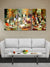 999Store wooden stretched abstract painting abstract paintings for living room Abstract Colorful big wall artWall Hanging Canvas Painting wall frames for living room