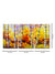 999Store Wooden Stretched Colorful Tree Canvas Large Size Wall Painting with Frames (3FCanvas079, 54X30 Inches, Multicolour) -Set of 3