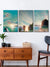 999Store Wooden Stretched  Ocean Wall Art Canvas Painting