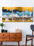 999Store Wooden Stretched  abstract canvas painting paintings for living room Abstract Mountain Wall Art Canvas Painting