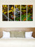 999Store wall decoration painting for bedroom with frame Green Trees wall art panels tree of life painting