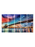 999Store painting for bedroom items for home wall City River Bridge wall art panels hanging wall bedroom painting Set of 5 frames