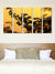 999Store wall frames for living room home decor frames for wall Green Leaves painting for wall art panels leaves painting with frameSet of 5 frames
