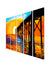 999Store Sunset and Bridge painting for Home and office wall Decoration drawing room living room bedroom Wall Art Panels Hanging sunset painting