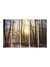 999Store wall decoration items for living room photo frames for living room  Black Tree Forest wall art panels hanging painting Set of 5 frames
