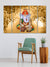 999Store paintings for living room with frame living room decoration items  Lord Ganesha wall art panels hanging painting Set of 5 frames