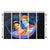 999Store 5 panel wall painting wall frames for living room with frame wall hanging radha Krishna