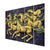 999Store 5 panel wall painting wall frames for living room with frame wall hanging Running horse golden gift