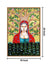 999Store floating frame lady and tree vertical painting for wall (Canvas_Golden Frame_16X24 Inches )Golden060