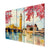 999Store 5 panel wall painting wall frames for living room with frame wall hanging Clock Tower and thames river in London - 999Store