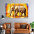 999Store 5 panel wall painting wall frames for living room with frame wall hanging Elephant - 999Store
