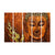 999Store 5 panel wall painting wall frames for living room with frame wall hanging lord buddha painting with frame brown face - 999Store