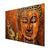 999Store 5 panel wall painting wall frames for living room with frame wall hanging lord buddha painting with frame brown face - 999Store