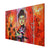 999Store 5 panel wall painting wall frames for living room with frame wall hanging lord buddha painting with frame Face - 999Store