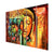 999Store 5 panel wall painting wall frames for living room with frame wall hanging lord buddha painting with frame Face With Leaves - 999Store