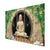 999Store 5 panel wall painting wall frames for living room with frame wall hanging lord buddha painting with frame Medicine is sitting on a board - 999Store