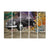 999Store 5 panel wall painting wall frames for living room with frame wall hanging modern art old retro car hangings - 999Store