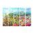 999Store 5 panel wall painting wall frames for living room with frame wall hanging preiwinkle plumeria multi color flowers nature view nature - 999Store