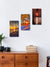 999Store Sun Set home room décor framed stylish modern wall frames art for living - 999Store