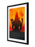 999Store Fiber shiva painting |  lord shiva wall paintings for living room big size | lord shiva painting | wall Painting Lord Shiva Mahadev (Set Of 1 Paper 40X60 cm Black) BLF4060205164