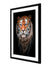 999Store Fiber wall painting with frame |  paintings for home décor | wall paintings | Modern Wall Painting | Tiger Wall (Set Of 1 Paper 40X60 cm Black) BLF4060205176