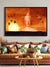 999Store Brown Buddha Printed Canvas Painting FLP0322