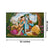 999Store Multicolor Radha Krishna Canvas Painting FLP0325