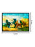 999Store Yellow Running Horse Canvas Painting FLP0349