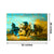 999Store Yellow Running Horse Canvas Painting FLP0351