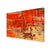 999Store abstract Red Canvas Painting FLP0356