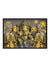 999Store Golden Ganesha and Two Lady Canvas Painting FLP0367