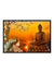 999Store brown Buddha With Peacock canvas Painting FLP0376