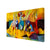 999Store Yellow abstract Canvas Painting FLP0381