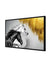 999Store Black and white Horse Canvas Painting FLP0387
