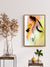 999Store baby painting for wall decoration with mom painting with frame (Canvas_Golden Frame)