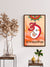999Store ganesh mantra with om symbol art painting mantra wall painting (Canvas_Brown  Frame)