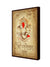 999Store blessing Lord Ganesha painting with frame decorative items for home living room (Canvas_Brown  Frame)