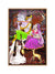 999Store lord radha krishna painting with Frame sitting with Mirabai modern art wall painting (Canvas_Golden Frame)
