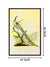 999Store peacock sitting on tree painting for living room bedroom canvas painting  (Canvas_Brown  Frame)