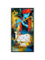 999Store Krishna Playing Flute With Cow Modern Art Canvas Long Big Painting For Wall Décor BoxF24X48005