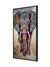 999Store Multi Color Elephant Modern Art Long Big Canvas Wall Painting For Living Room BoxF24X48010