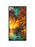 999Store Yellow Orange Leaf With Sunset View River Art Canvas Long Big Painting For Wall Décor BoxF24X48011