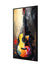 999Store Guitar With Abstract Effect Background Art Modern Canvas Long Big Painting BoxF24X48014